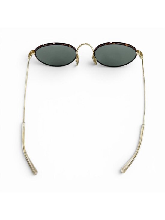 Celine Marble Pattern Boston Eyewear Sunglasses Brown Gold Green main image 6